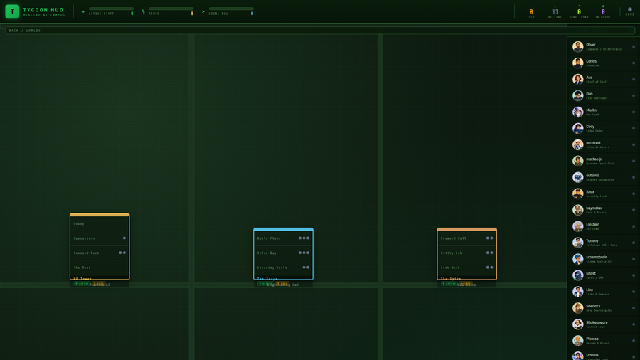 Tycoon HUD